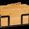 Discount CASA Industria Set Di Taglieri In Supporto Nero, Naturale