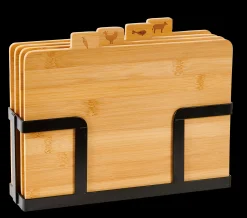 Discount CASA Industria Set Di Taglieri In Supporto Nero, Naturale