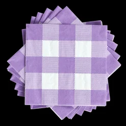 New CASA Karo Set Di 20 Tovaglioli Viola