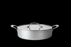 Best CASA Kastrol Casseruola Con Coperchio Argentato