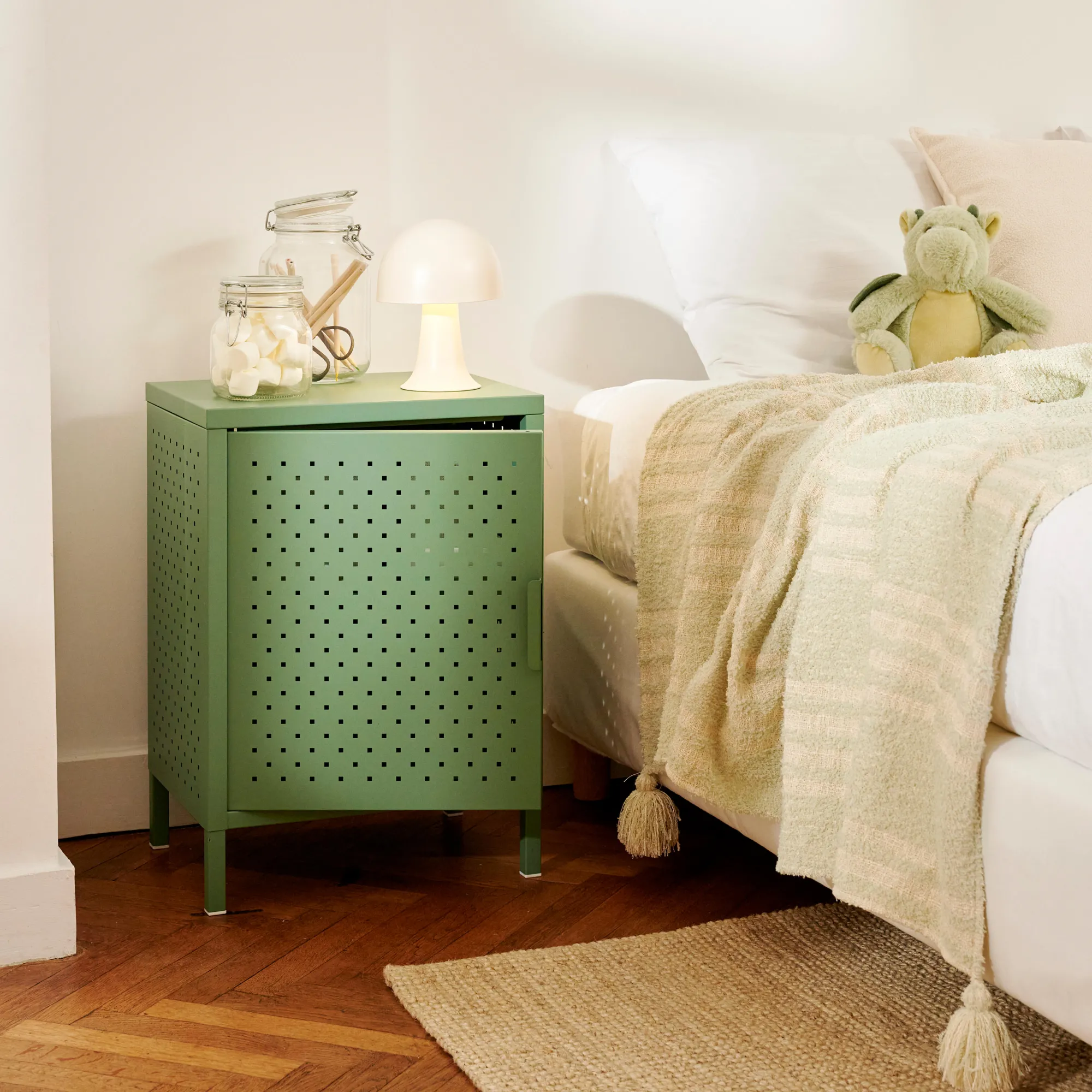 Outlet CASA Lasse Comodino Verde