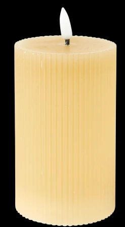 Hot CASA Led Candela Con Luci Led Marrone