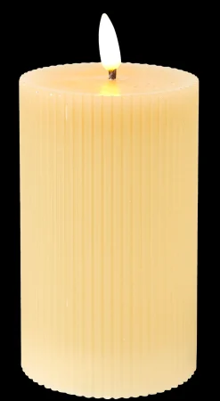 Hot CASA Led Candela Con Luci Led Marrone