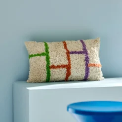 Clearance CASA Linia Cuscino Multicolore