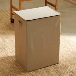 Sale CASA Linolux Cesto Panni Deluxe Beige