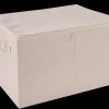 Outlet CASA Linolux Scatola Portatutto Con Zip Beige