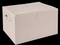 Outlet CASA Linolux Scatola Portatutto Con Zip Beige
