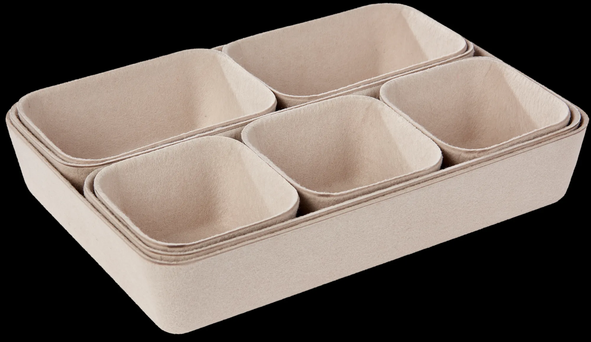 Online CASA Linostore Cestini Portatutto Per Cassetto Beige