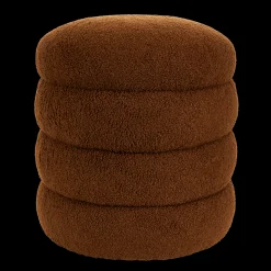 New CASA Lobby Pouf: Marrone