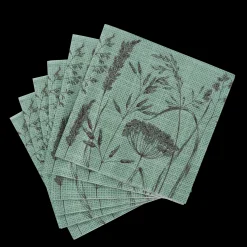 CASA Lolium Green Set Di 20 Tovaglioli Verde