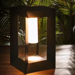 Outlet CASA Lore Lampada Solare Nero
