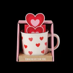 Outlet CASA Lovely Set Regalo Bianco, Rosso
