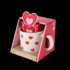 Outlet CASA Lovely Set Regalo Bianco, Rosso