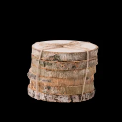 Best CASA Madera Sottobicchieri Set Di 6 Naturale