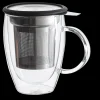 Best CASA Maitea Bicchiere A Doppia Parete- 3 Pezzi Trasparente