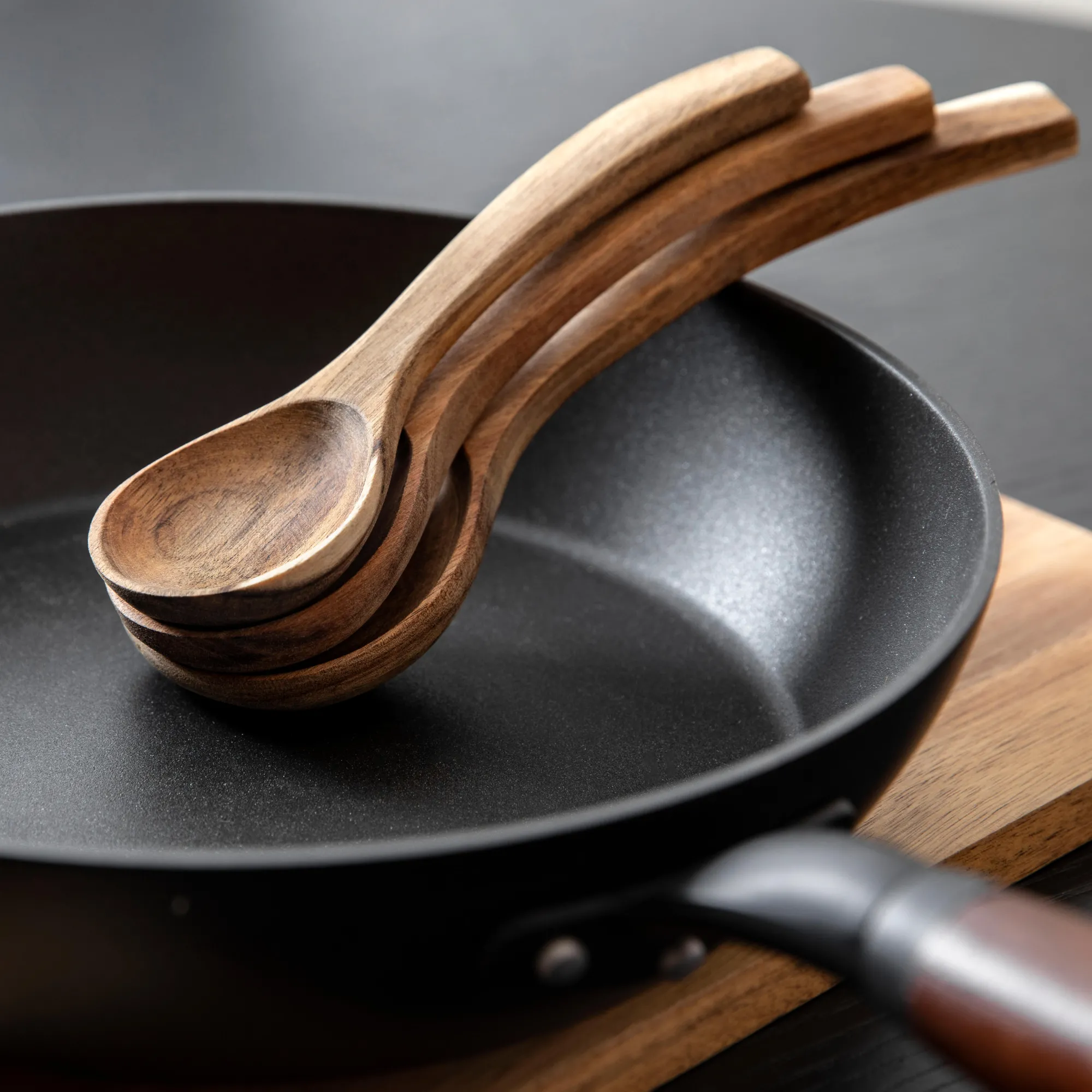 Hot CASA Marcus Cucchiai Set Di 3 Naturale