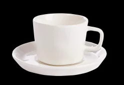 New CASA Marea Espresso Tazza+Piatt Bianco