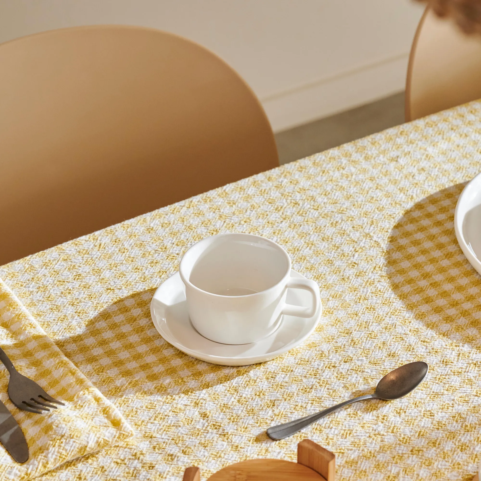 New CASA Marea Tazza E Piattino Bianco