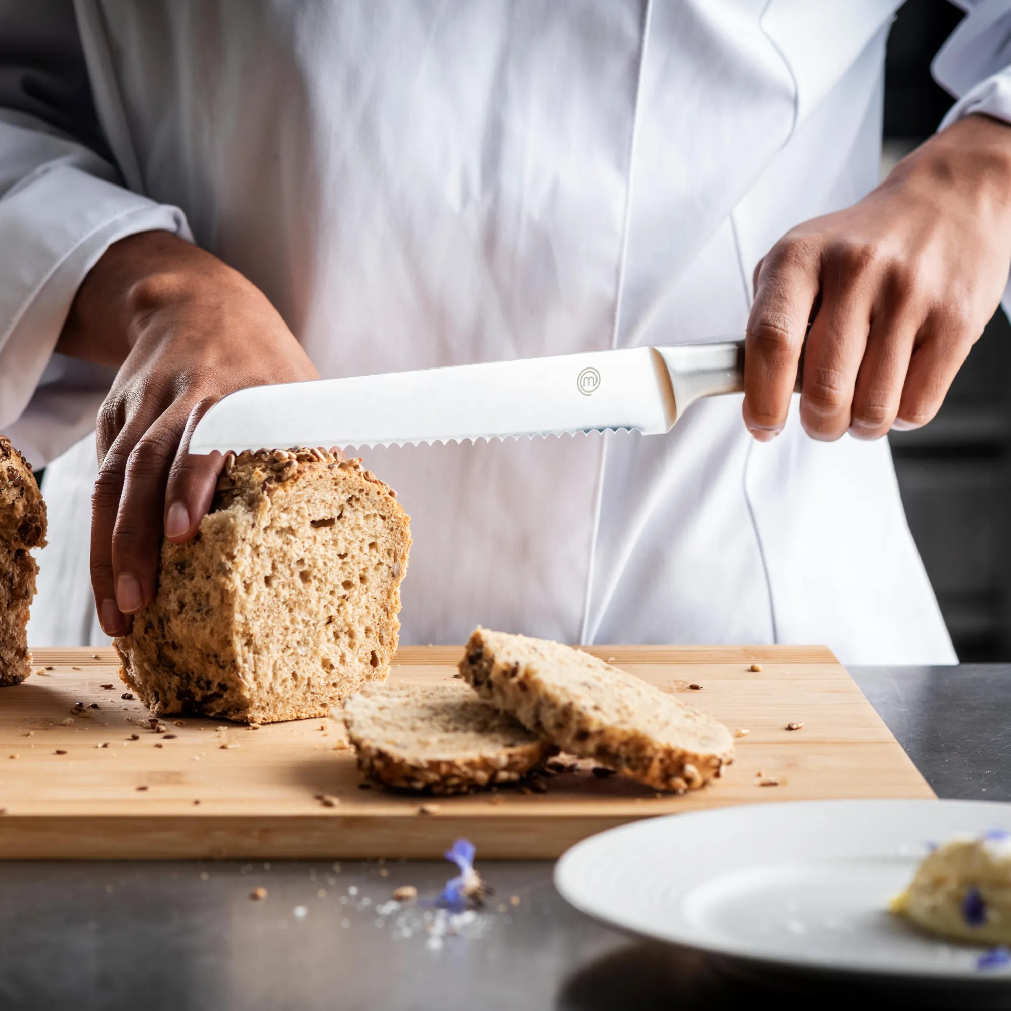 CASA Masterchef Coltello Da Pane Argentato