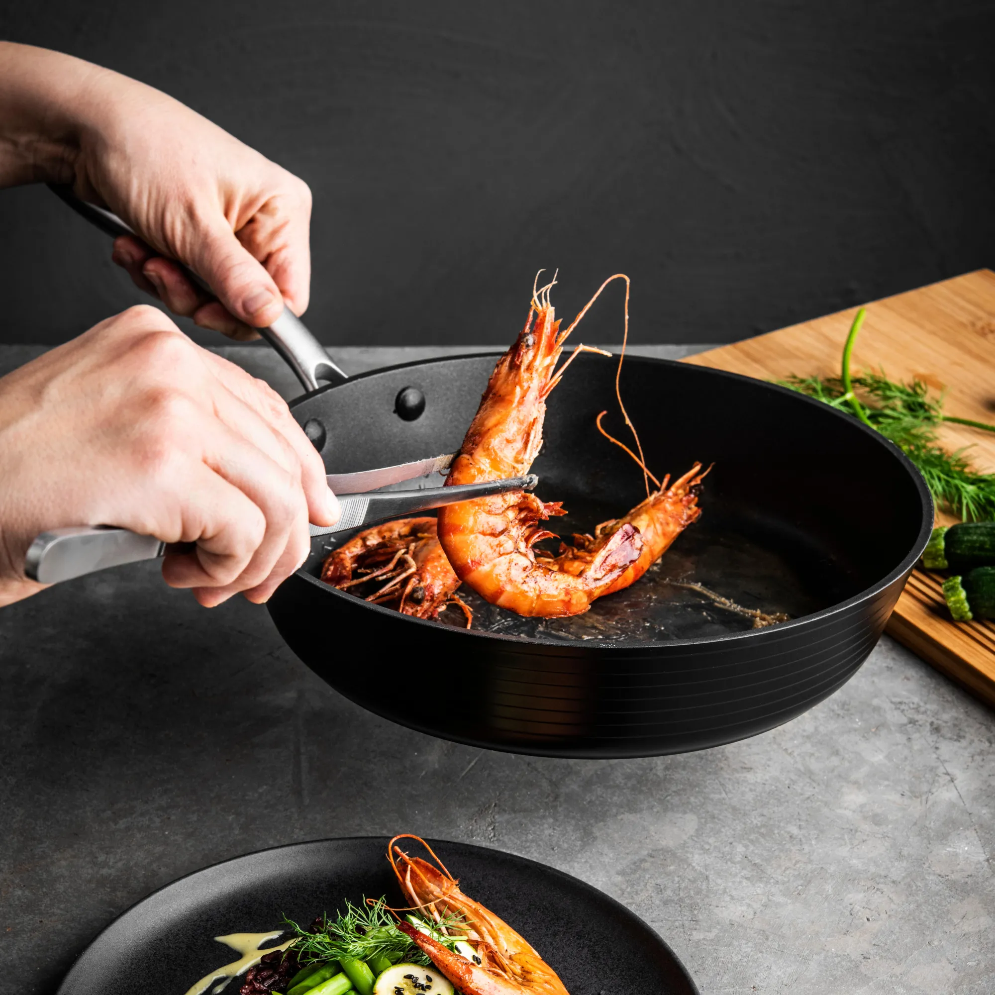 Discount CASA Masterchef Padella Nero
