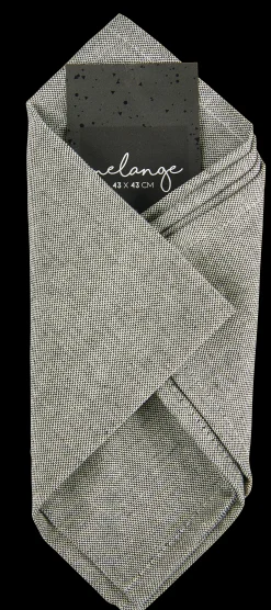 Discount CASA Melange Tovagliolo Nero