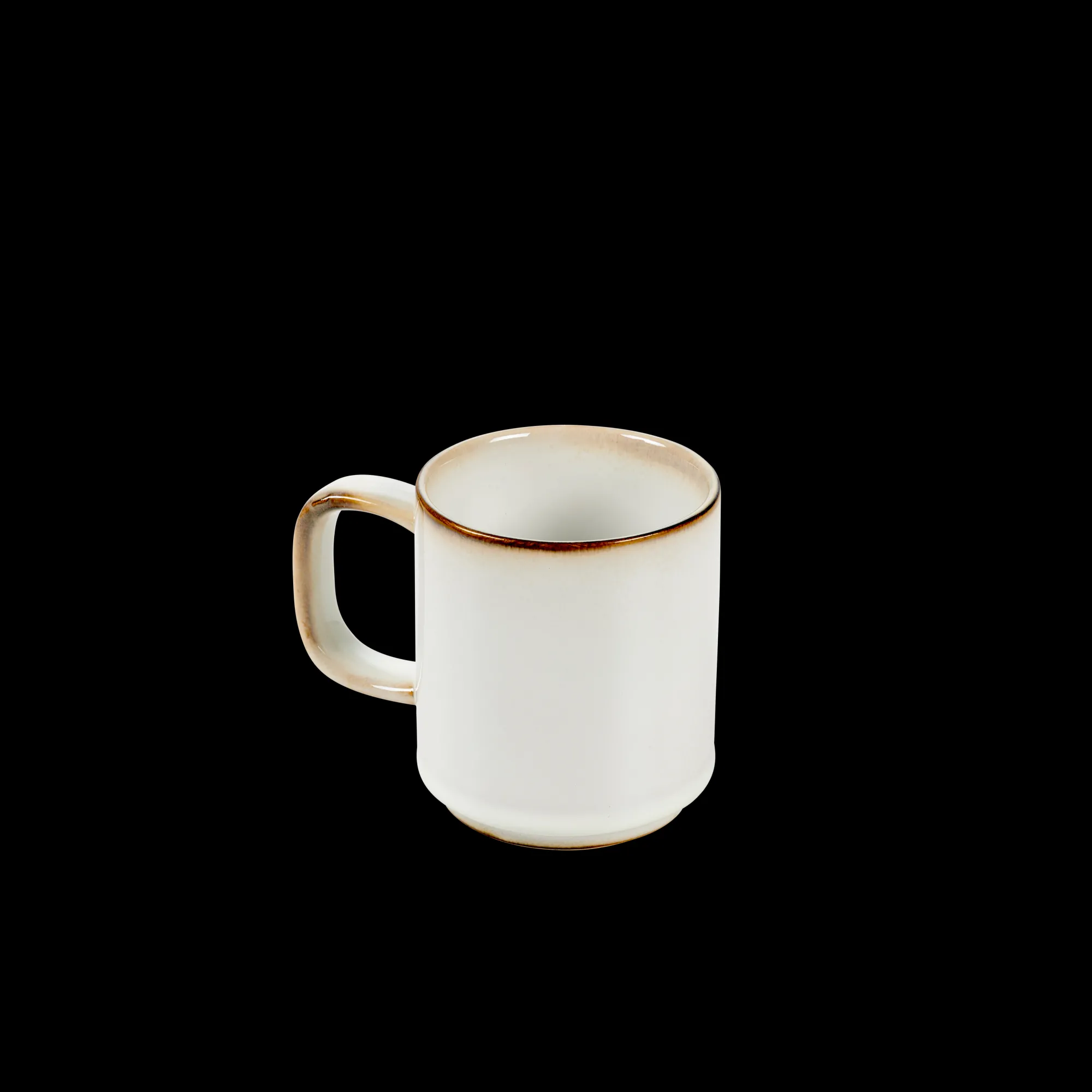 Discount CASA Mineral Marble Mug Con Manico Bianco
