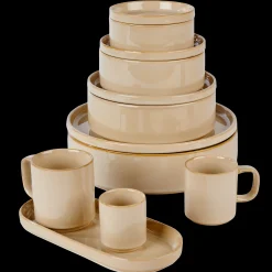 Clearance CASA Mineral Sand Tazza Con Manico Beige