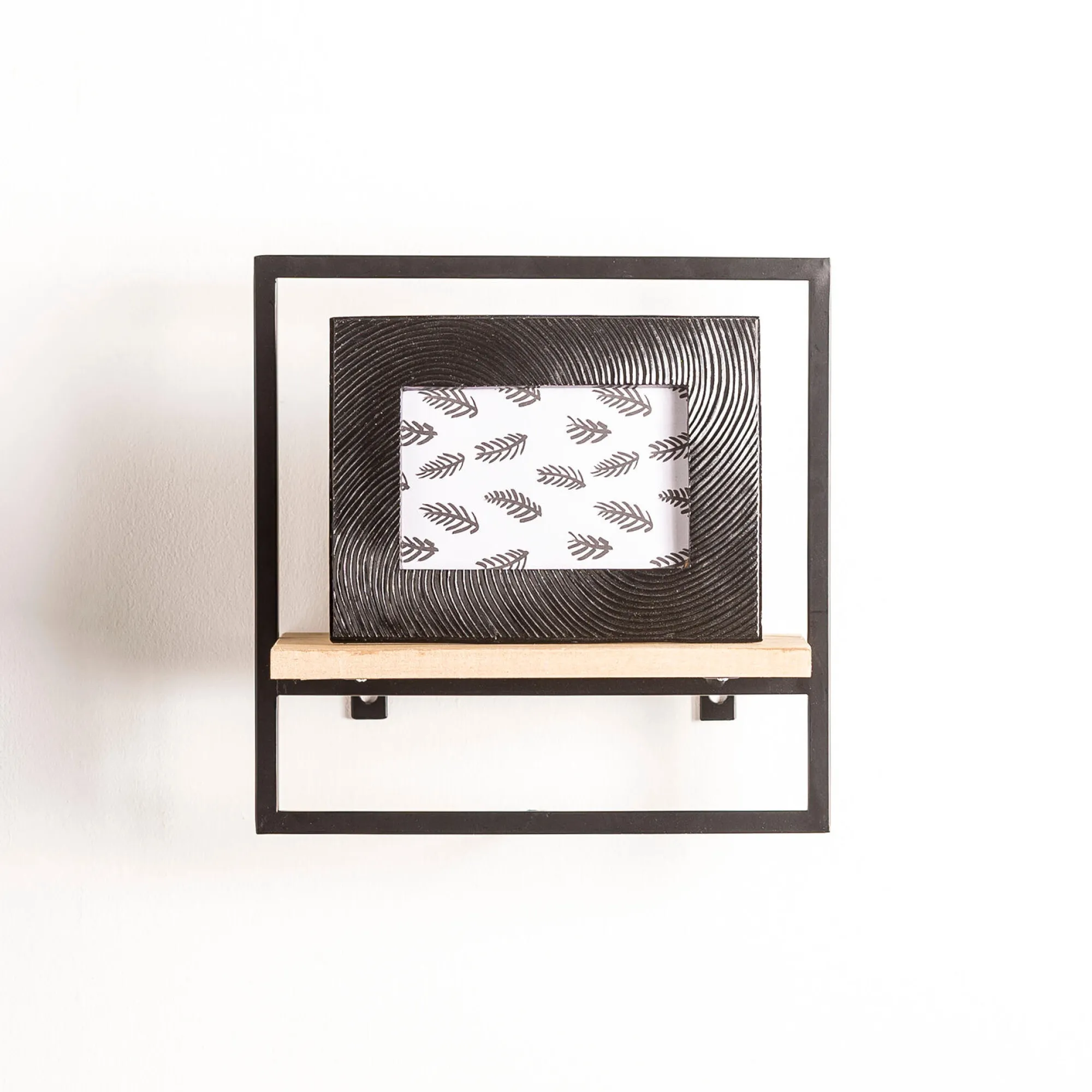 Hot CASA Mix&Match Organiser Da Parete Nero, Naturale