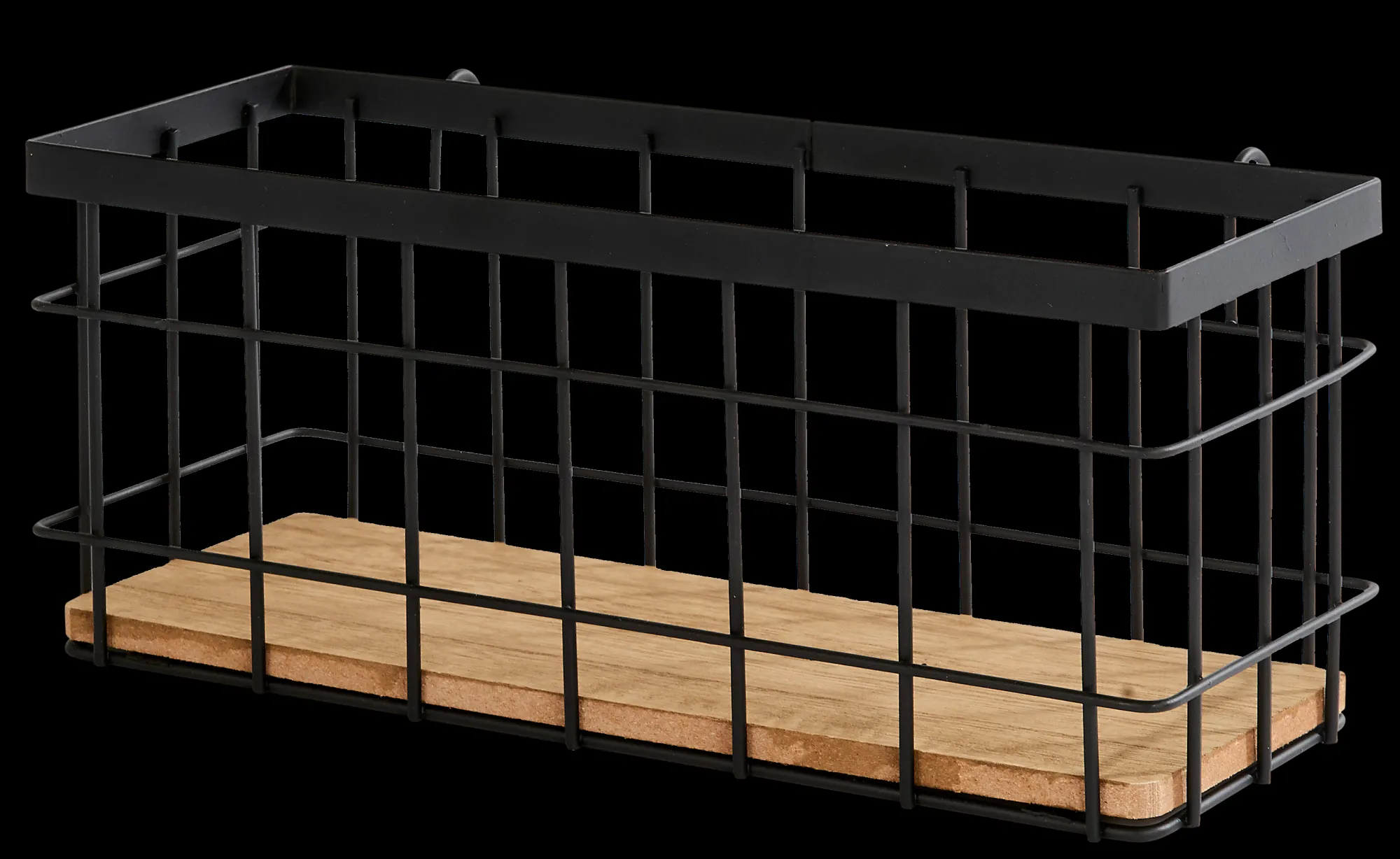 Outlet CASA Modular Cesto Di Metallo Nero