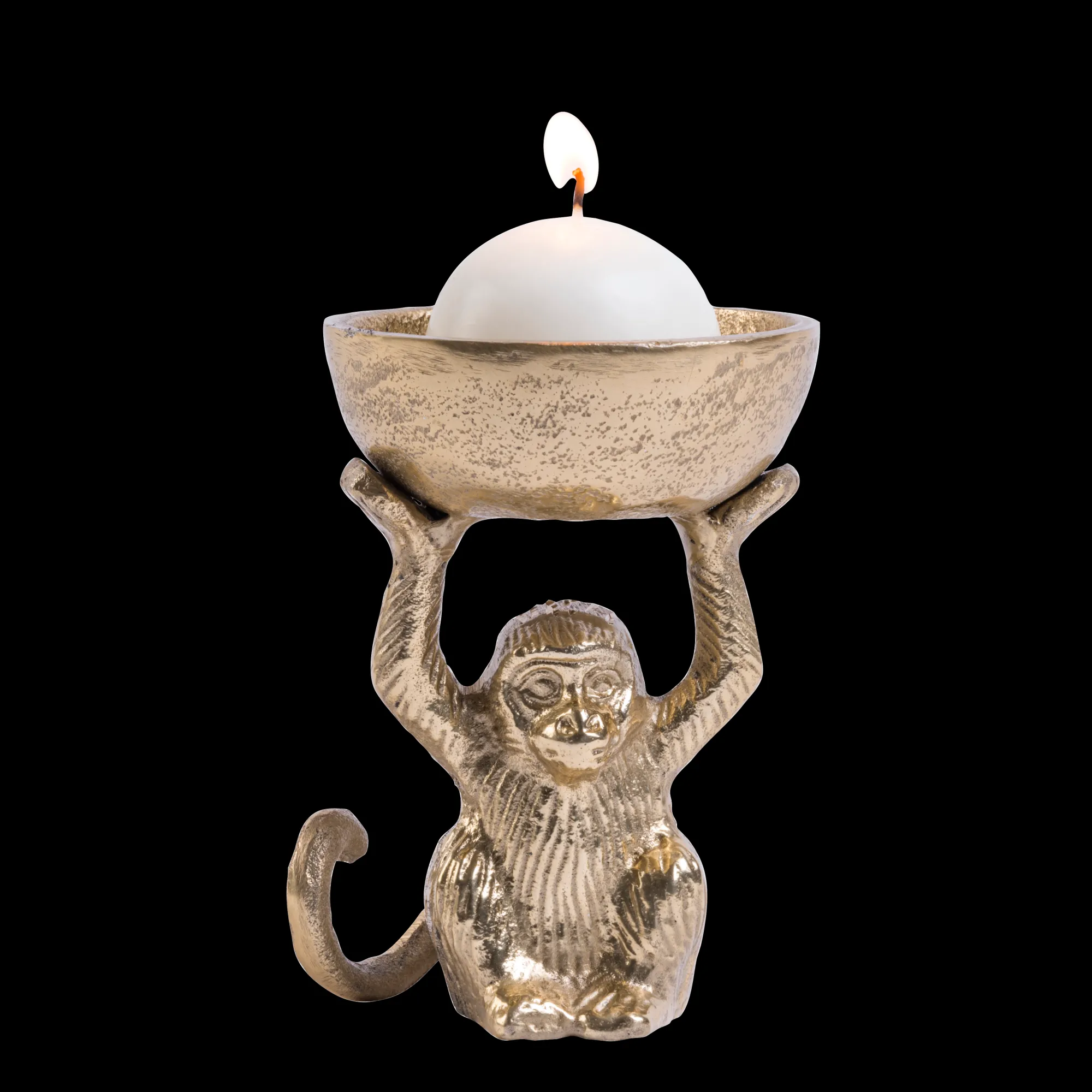 Clearance CASA Monkey Portalumini Dorato
