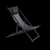 Outlet CASA Monterey Sedia Pieghevole Nero