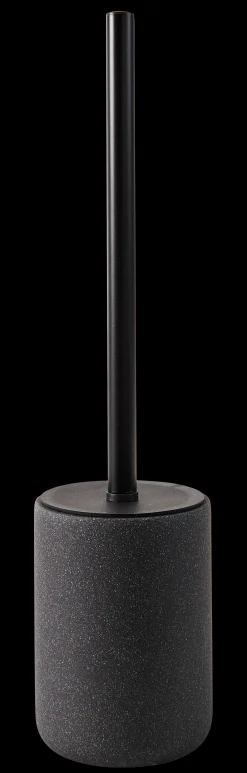 Hot CASA Moon Scopino Wc In Supporto Nero, Grigio Scuro