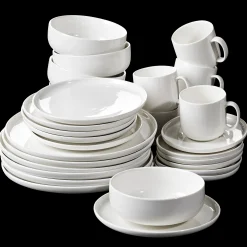 CASA Moon Tazza E Piattino Bianco