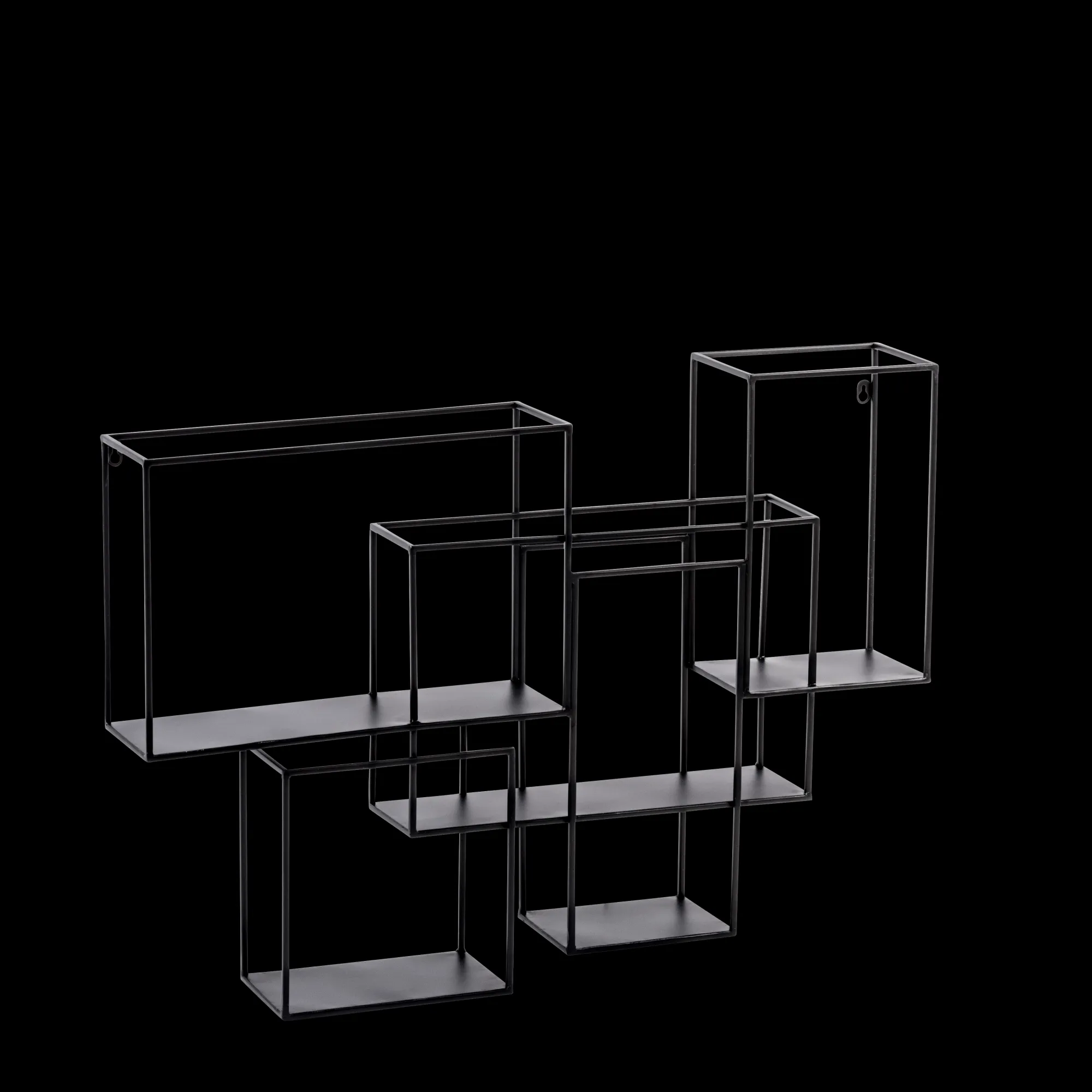 Discount CASA Multo Scaffale Pensile Nero