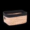 Discount CASA Naturel Cassetto Nero, Naturale