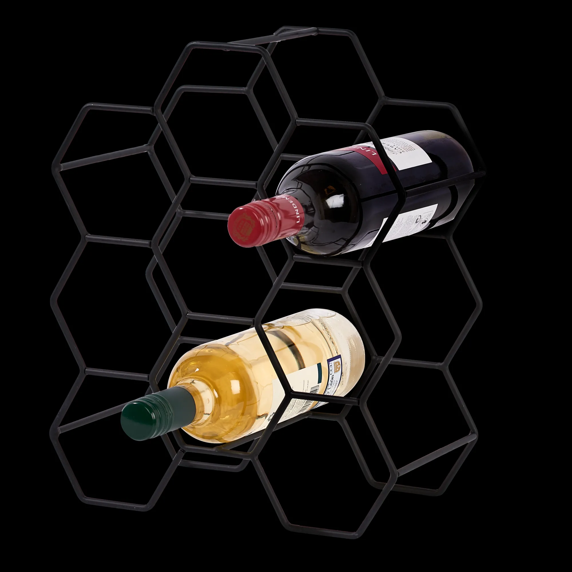 Online CASA Nau Cantinetta Per 9 Bottiglie Nero