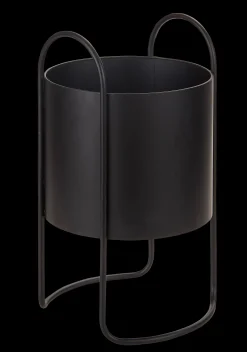 Outlet CASA Olga Vaso Per Piante Nero