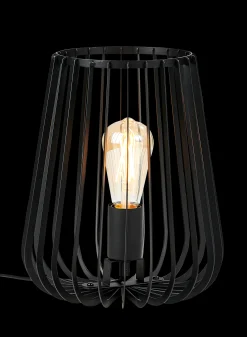 New CASA Orion Lampada Da Tavolo Nero