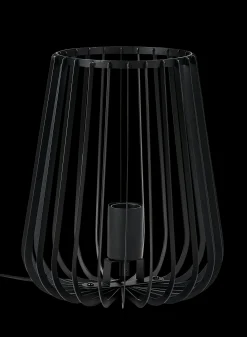 New CASA Orion Lampada Da Tavolo Nero