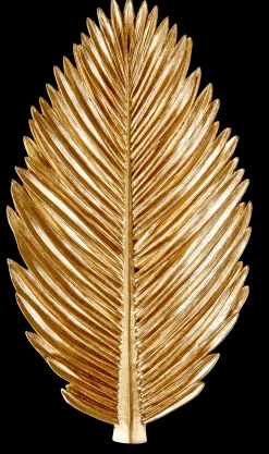 Clearance CASA Palm Foglia Decorativa Dorato