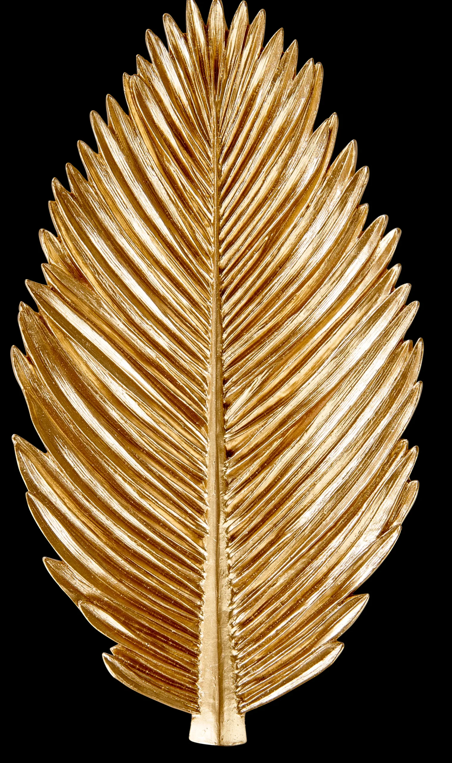 Clearance CASA Palm Foglia Decorativa Dorato