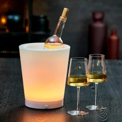 Sale CASA Party Secchiello Refrig Con Moodlight Bianco