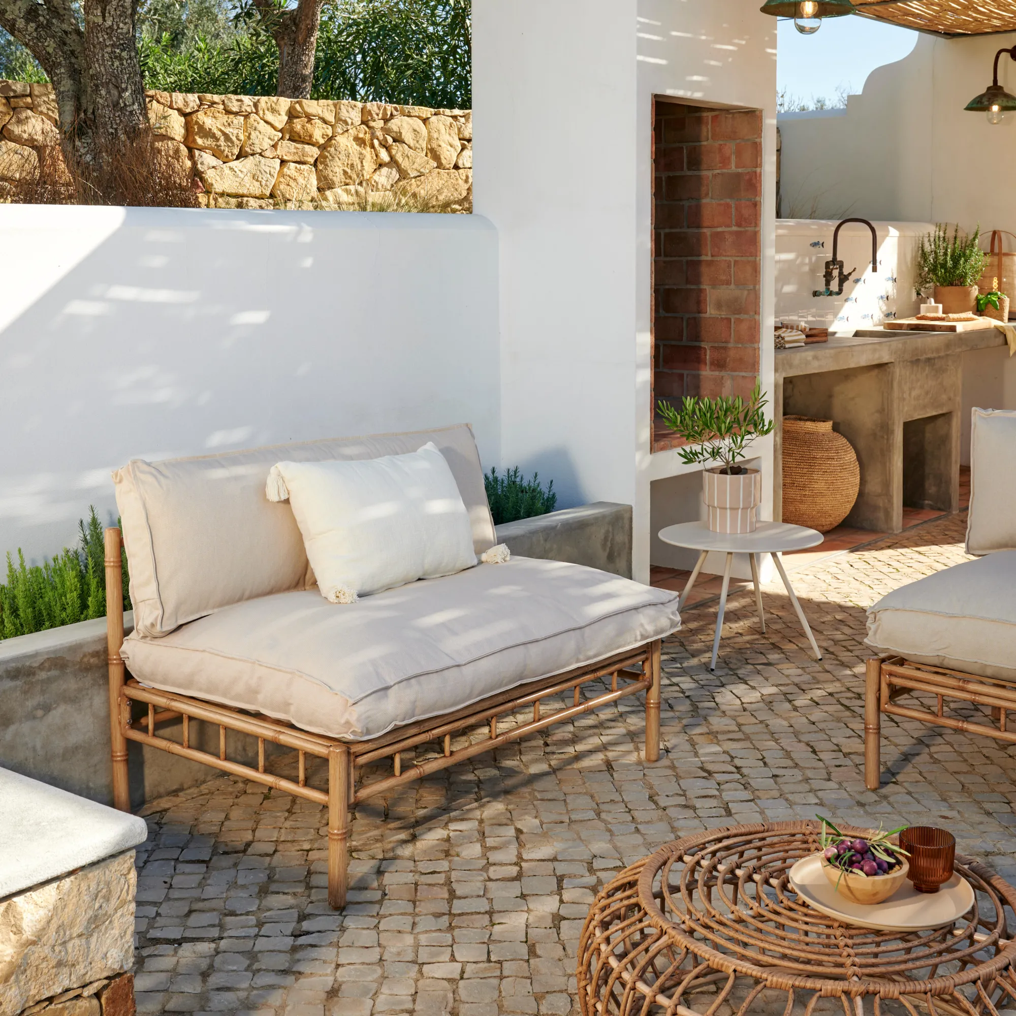 Best CASA Pauletta Eco Eco Cuscino Sabbia Beige