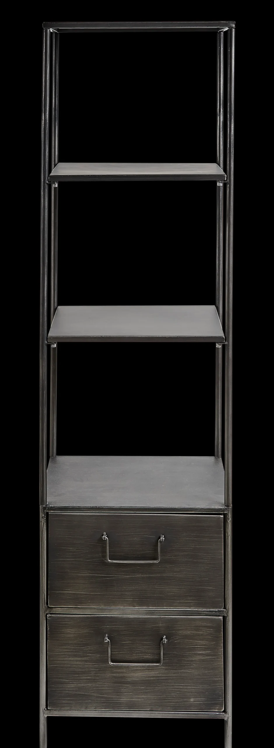 Hot CASA Pharma Scaffale Da Parete Con 2 Cassetti Nero