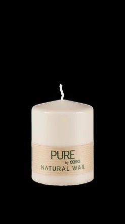 Best CASA Pure Candela Cilindrica Marrone Chiaro