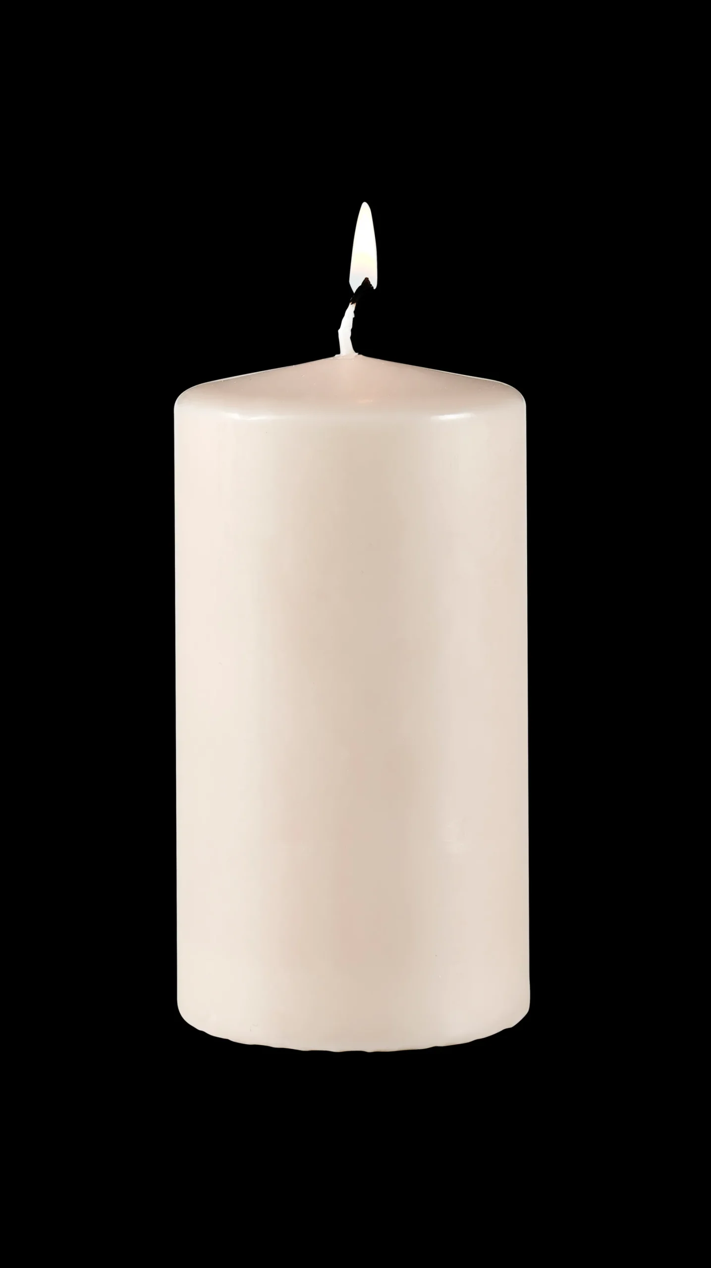 Discount CASA Pure Candela Cilindrica Marrone Chiaro