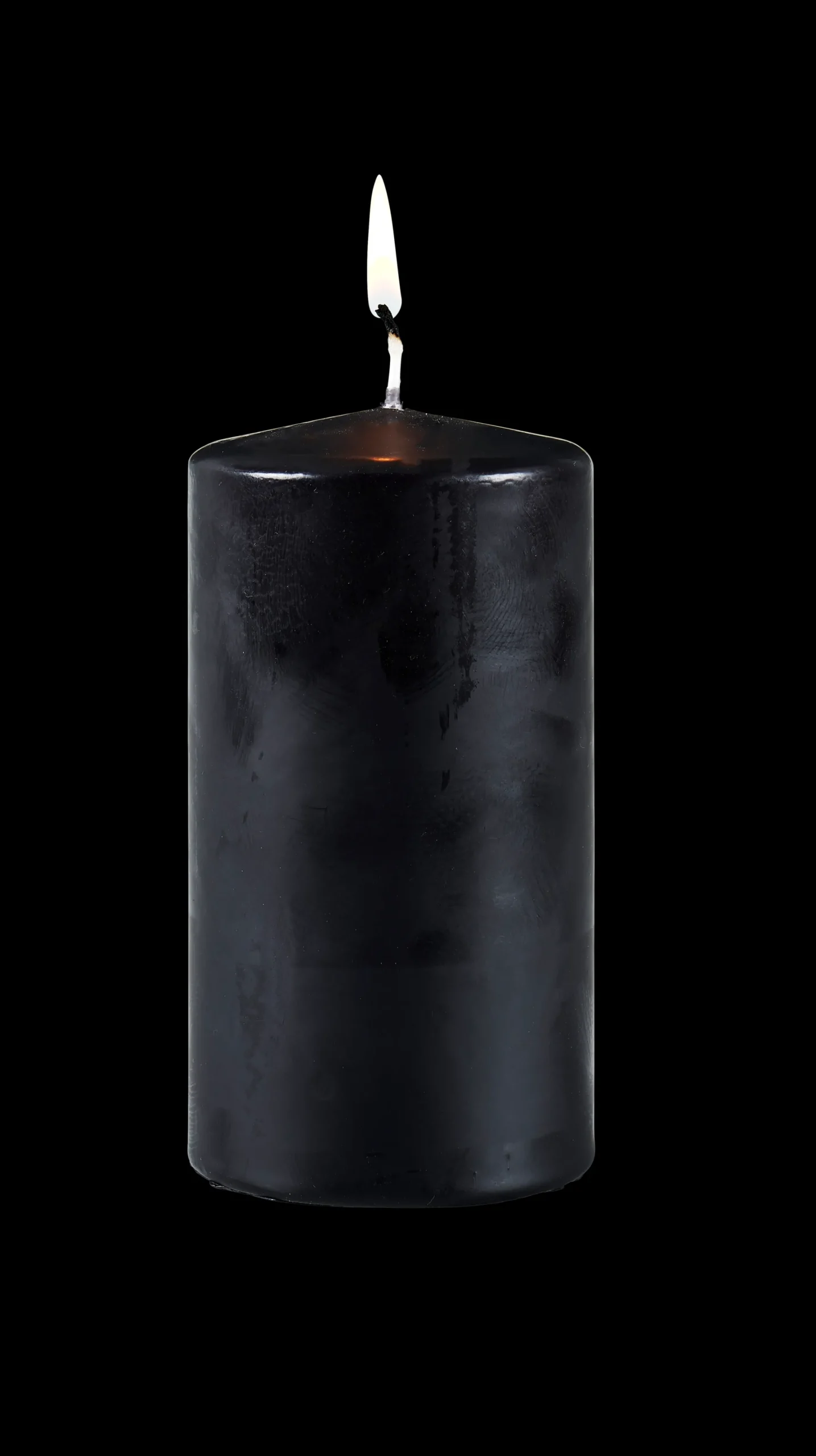 Hot CASA Pure Candela Cilindrica Nero