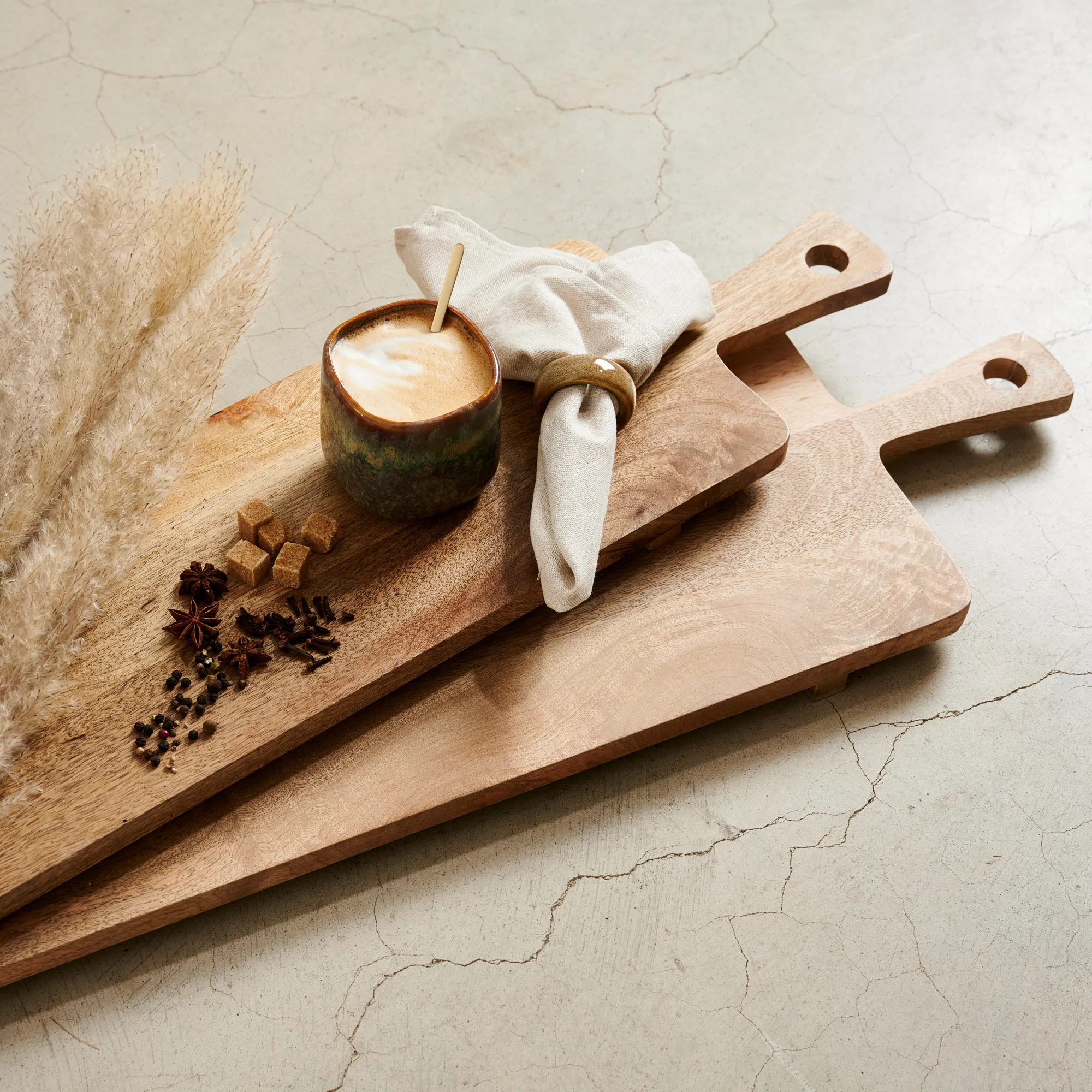 Discount CASA Pure Luxury Tagliere Da Portata Naturale