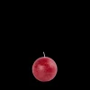 New CASA Pure Rustic Candela Sferica Rosso