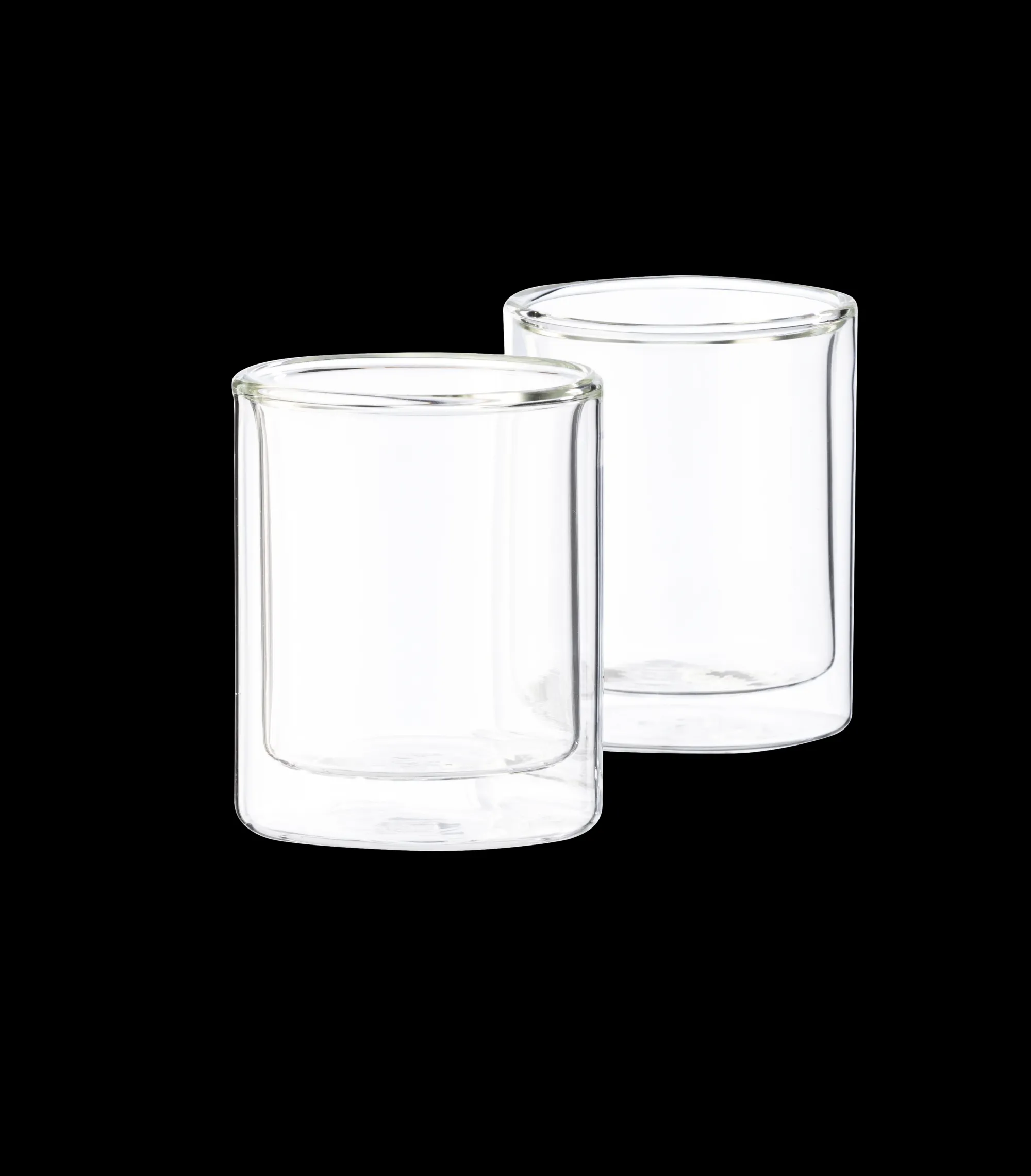 Clearance CASA Relax Bicchiere A Parete Set Di 2 Trasparente